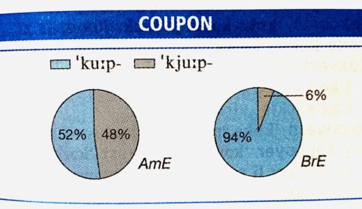 【クーポンでなくキューポン？】couponの発音